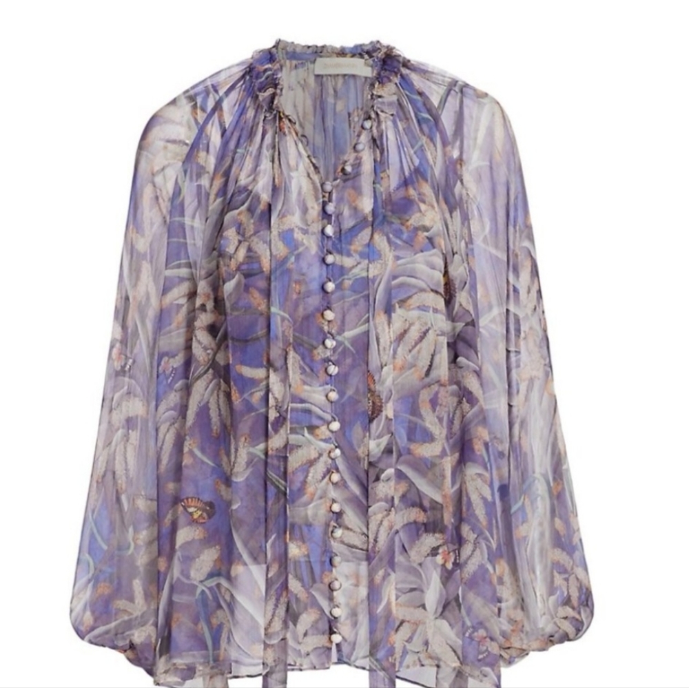 Zimmermann botanica blouse